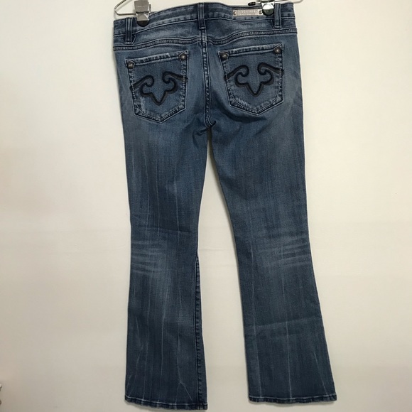 Re Rock express bootcut distressed size 2 - Picture 5 of 6